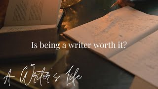 Is being a writer worth it  a cozy writing vlog  a writers life  slow living writer [upl. by Kellyn491]