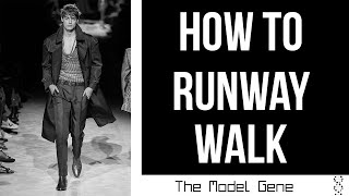 How to Runway Walk Male Models [upl. by Sommers]