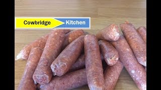 Hungarian Style Sausages recipe [upl. by Aynas410]