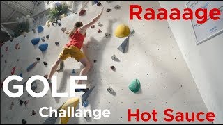 Climbing GOLF hot sauce challenge  Can Joe harness the RAGE [upl. by Cristabel95]