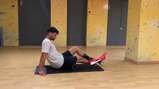 Hamstring release  foam roller [upl. by Nosliw]