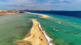 ⭐️ Beautiful Fuerteventura Canary Islands AERIAL DRONE 4K VIDEO [upl. by Faxan530]