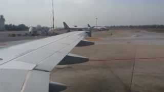 Aer Lingus Airbus A320 Push Back and Safety Demo [upl. by Adroj]