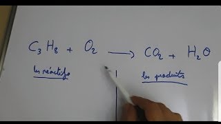 Équilibrer une équation chimique المعادلات الكيميائية [upl. by Symon941]