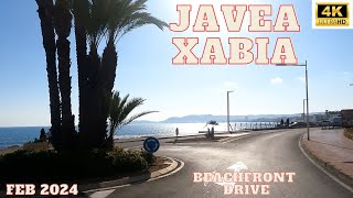 Javea Espana Old Town Javea Arenal Beach to Cala Blanca Coastline Spain 4k Javea javea [upl. by Florance]