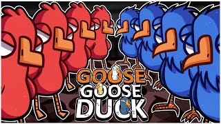 NEW GAMEMODE ON GOOSE GOOSE DUCK wFRIENDS [upl. by Meghan739]