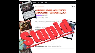 Commander Bans are Stupid [upl. by Everett814]