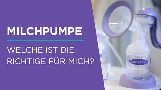 Milchpumpe  Welche ist die richtige für mich [upl. by Eiggam]