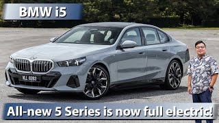 2024 BMW i5 Malaysian review  is the G60 5 Series EV any good [upl. by Park]