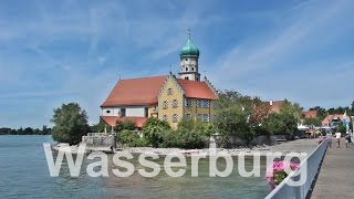 Bodensee  Wasserburg  Rundgang im grotesken Städtchen an Bodensee [upl. by Annanhoj]