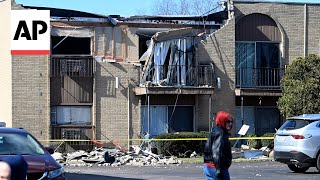 Storms leave a trail of destruction in Illinois [upl. by Verla]