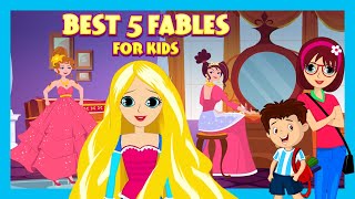 Best 5 Fables for Kids  Bedtime Stories for Kids  Tia amp Tofu  Learning Videos [upl. by Sinnard]