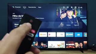 TV Philips 65PUG7406 é boa Review Unboxing Philips 65 polegadas 4k uhd 2022 [upl. by Shantha]