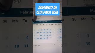 Adelanto de CITA para VISA visaamericana bcc abogada [upl. by Henni763]