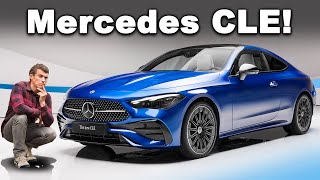 New Mercedes CLE revealed Better than a BMW 4 Series [upl. by Loydie156]