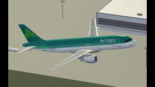 Aer Lingus a320 departing Anhedral Airport  Aeronautica  read description [upl. by Gnoud486]