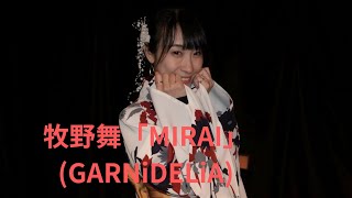 牧野舞「MIRAI」GARNiDELiA、京橋セブンデイズ、２４０７０７ [upl. by Imnubulo]