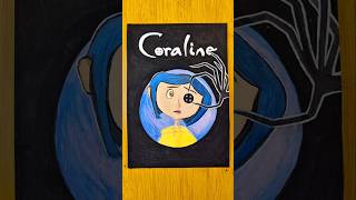 Coraline  Halloween Art art coraline watercolor drawing draw [upl. by Aneris]