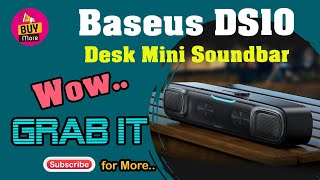 Baseus DS10 Desk Mini Soundbar [upl. by Pickett]