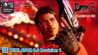 Winlator 80 Revision 1  DMC  DEVIL MAY CRY  Snapdragon 680 [upl. by Adnesor]