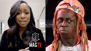 Reginae Abruptly Ends Her Live After Finding Out Dad Lil Wayne Could Do 10 Years 😱 [upl. by Alarick]