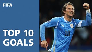 TOP 10 GOALS  2010 FIFA World Cup South Africa [upl. by Dombrowski]