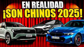 ¿Europeo o Chino ➜ 20 AUTOS que son 100 CHINOS que se venden como OCCIDENTALES en 2024 y 2025 [upl. by Ramedlab405]