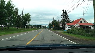 V96 Driving to Plaster Rock NB Canada Aug 2022 [upl. by Kyla75]