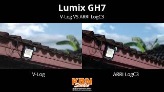 Lumix GH7 VLog VS ARRI LogC3 [upl. by Romine]