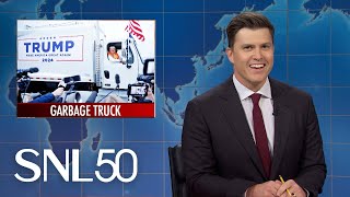 Weekend Update 2024 Presidential Election Trumps MSG Rally  SNL [upl. by Ebner]