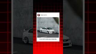 From Civic Reborn to Civic X Car names in Pakistan  ytshorts cars trending [upl. by Maddalena]