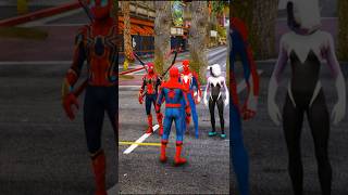 Spiderman ki family future sai aayi 😁🤣 gta5 shorts viralvideo [upl. by Asa521]