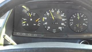 Mercedes W123 300TD acceleration 0100 2 [upl. by Gavan681]