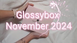 Glossybox November 2024 [upl. by Lleda]