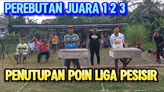 PEREBUTAN JUARA 12 DAN 3 TUTUPAN POIN  LAPAK NEW WP BERSATU [upl. by Nylkoorb]