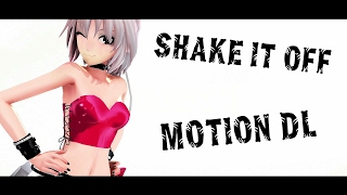 MMD X FNAF  MEME Shake it off  MOTION DL [upl. by Anitsrihc]