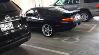 Porsche 928S4 Muffler Delete [upl. by Rahal]