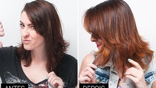 Como fazer mechas californianas em casa [upl. by Aletha]