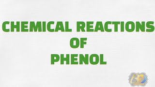 Chemical Reactions of Phenol [upl. by Tneicniv]