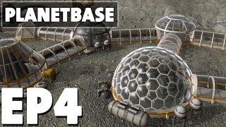 Lets Play Planetbase Episode 4  Fancy Antimeteor Laser  Version 101 [upl. by Tirrag]