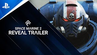 Warhammer 40 000 Space Marine 2  TGA 2021 Reveal Trailer  PS5 [upl. by Nylrak]