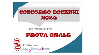 Presentazione ppt per prova orale concorso docenti 2024 [upl. by Elisa608]