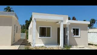 Casa en Venta en Santo Domingo Oeste 3 H y 2 B 1849 266 6167 [upl. by Reifnnej]