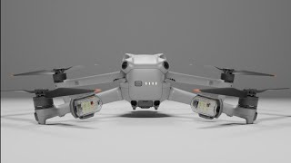 STARTRC drone strobe lights on DJI Air 3 [upl. by Latoniah]