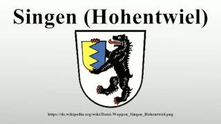 Singen Hohentwiel [upl. by Notterb363]