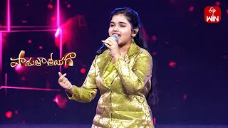 Urvasi Urvasi Song  Pranathi Performance  Padutha Theeyaga  24th June 2024  ETV Telugu [upl. by Yelnik]