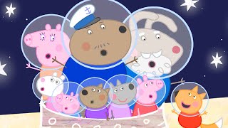 Peppa Pig Travels to the Space  Peppa Pig Official  Family Kids Cartoon [upl. by Arenahs]