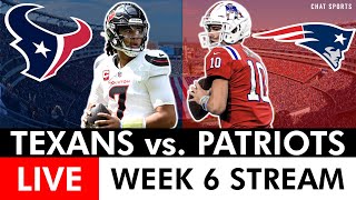 Houston Texans vs New England Patriots Stream  Scoreboard PlayByPlay amp Highlights  NFL Week 6 [upl. by Arais684]