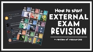 How to start revising for the QCE external exams [upl. by Enegue514]