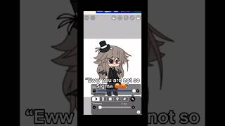 Idk what to put capcut gacha animation ibispaintx meme trend shorts [upl. by Fonzie]